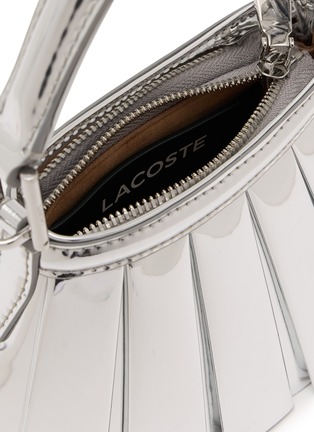 Detail View - Click To Enlarge - LACOSTE BAGS - Mini Lenglen Leather Shoulder Bag
