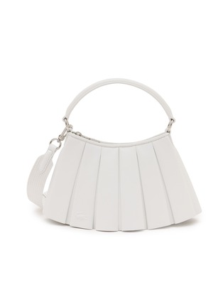 Main View - Click To Enlarge - LACOSTE BAGS - Small Lenglen Leather Shoulder Bag