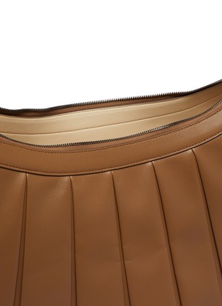 Detail View - Click To Enlarge - LACOSTE BAGS - XL Leather Hobo Bag