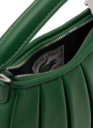 Detail View - Click To Enlarge - LACOSTE BAGS - Mini Lenglen Leather Shoulder Bag