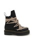 Main View - Click To Enlarge - RICK OWENS  - x Dr. Martens 1460 Megalace Leather Boots