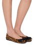 Figure View - Click To Enlarge - PRADA - St. Leopardo Ballerina