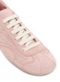 Detail View - Click To Enlarge - PRADA - Montecarlo Suede Women's Sneakers