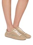 Figure View - Click To Enlarge - PRADA - Montecarlo Suede Women's Sneakers