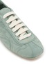 Detail View - Click To Enlarge - PRADA - Montecarlo Suede Women's Sneakers