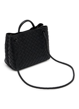 Detail View - Click To Enlarge - BOTTEGA VENETA - Small Andiamo Intrecciato Leather Bag
