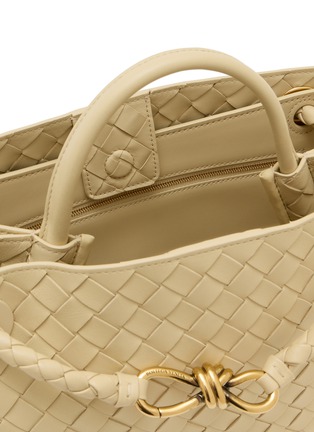 Detail View - Click To Enlarge - BOTTEGA VENETA - Medium Andiamo Intrecciato Leather Bag