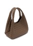 Detail View - Click To Enlarge - BOTTEGA VENETA - Campana Intrecciato Leather Shoulder Bag