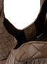 Detail View - Click To Enlarge - BOTTEGA VENETA - Campana Intrecciato Leather Shoulder Bag