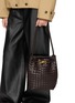 Front View - Click To Enlarge - BOTTEGA VENETA - Small Andiamo Intrecciato Leather Bucket Bag