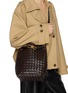 Figure View - Click To Enlarge - BOTTEGA VENETA - Small Andiamo Intrecciato Leather Bucket Bag