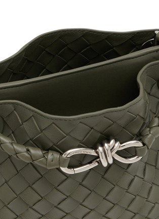 Detail View - Click To Enlarge - BOTTEGA VENETA - Small Andiamo Intrecciato Leather Bucket Bag
