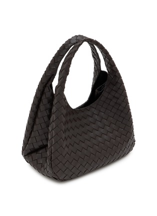 Detail View - Click To Enlarge - BOTTEGA VENETA - Campana Intrecciato Leather Shoulder Bag
