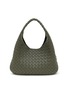 BOTTEGA VENETA Campana Intrecciato Leather Shoulder Bag