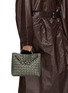 Front View - Click To Enlarge - BOTTEGA VENETA - Small Andiamo Intrecciato Leather Bag
