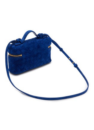 Detail View - Click To Enlarge - BOTTEGA VENETA - Bang Bang Intrecciato Light Suede Vanity Case