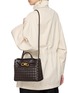 Figure View - Click To Enlarge - BOTTEGA VENETA - Small Andiamo Intrecciato Leather Bag