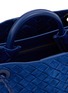 Detail View - Click To Enlarge - BOTTEGA VENETA - Small Andiamo Intrecciato Suede Bag