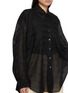  - BEAUTIFUL PEOPLE - Sheer Stripe Flared Cotton Shirt