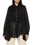 Main View - Click To Enlarge - BEAUTIFUL PEOPLE - Sheer Stripe Flared Cotton Shirt