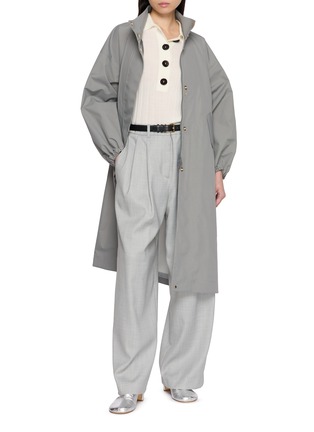 Figure View - Click To Enlarge - MACKINTOSH - Skye Stand Collar Coat