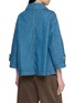 Back View - Click To Enlarge - MACKINTOSH - Hubie Medium Wash Denim Jacket