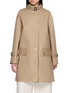 MACKINTOSH Minto Buckled High Neck Cotton Coat