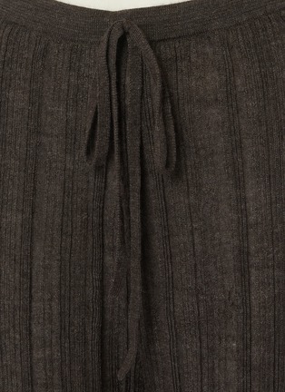  - LAUREN MANOOGIAN - Plissé Pleat Drawstring Knit Pants
