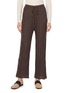Main View - Click To Enlarge - LAUREN MANOOGIAN - Plissé Pleat Drawstring Knit Pants
