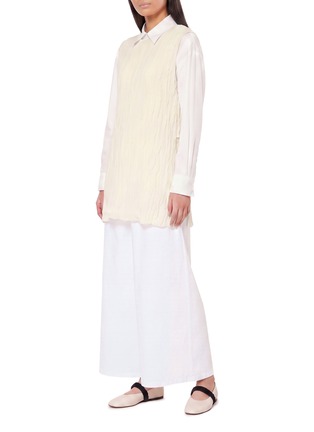 Figure View - Click To Enlarge - LAUREN MANOOGIAN - Crewneck Sleeveless Knit Vest
