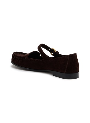  - MIU MIU - Suede Moccasin Mary Jane