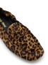 Detail View - Click To Enlarge - MIU MIU - Leopard Print Calfhair Penny Loafers