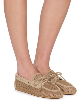 Figure View - Click To Enlarge - MIU MIU - Boat Shoes