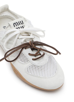 Detail View - Click To Enlarge - MIU MIU - Gymnasium Women's Sneakers