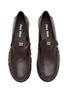 Detail View - Click To Enlarge - MIU MIU - Buffalo Leather Loafers