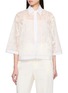 PESERICO Embroidered Quarter Sleeve Shirt