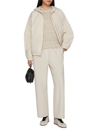 Figure View - Click To Enlarge - PESERICO - Hooded Technical Jacket