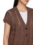  - PESERICO - Sequin Embellished V-Neck Cardigan