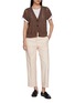 Figure View - Click To Enlarge - PESERICO - Sequin Embellished V-Neck Cardigan