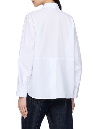 Back View - Click To Enlarge - PESERICO - Seam Detail Shirt
