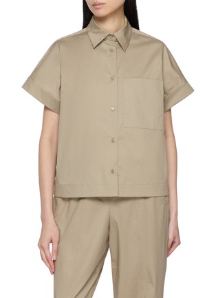 Main View - Click To Enlarge - PESERICO - Boxy Shirt