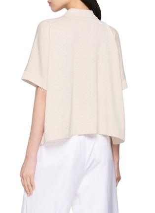 Back View - Click To Enlarge - PESERICO - Relaxed Polo Shirt