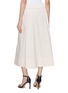 Back View - Click To Enlarge - PESERICO - Pleated Maxi Skirt