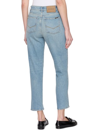 Back View - Click To Enlarge - PESERICO - Straight Leg Denim Jeans