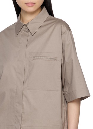  - PESERICO - Boxy Half Sleeve Shirt