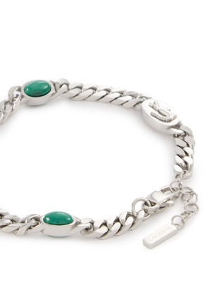Detail View - Click To Enlarge - LACOSTE ACCESSORIES - Silver Toned Metal Easy Chain Bracelet
