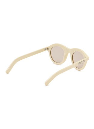 Figure View - Click To Enlarge - LACOSTE ACCESSORIES - Acetate Round Sunglasses
