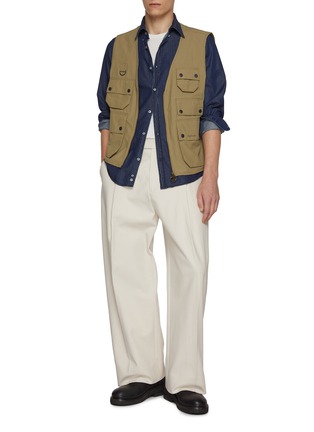 Figure View - Click To Enlarge - BARBOUR - Utility Editor Casual Vest