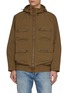 Main View - Click To Enlarge Main View - Click To Enlarge - BARBOUR - Re-Engineered Hooded Showerproof Flight Bedale Jacket