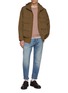 Figure View - Click To Enlarge - BARBOUR - Re-Engineered Hooded Showerproof Flight Bedale Jacket